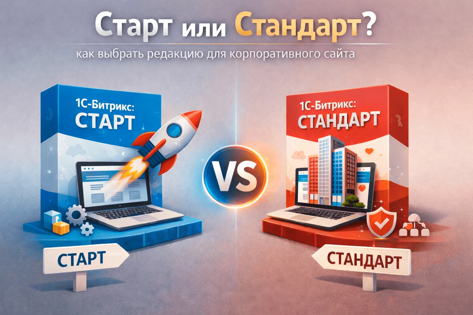 Старт или Стандарт: как выбрать редакцию для корпоративного сайта в Ульяновске